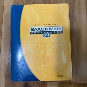 Saxon Math Homeschool 5/4 Kit (3rd Edition) NEW